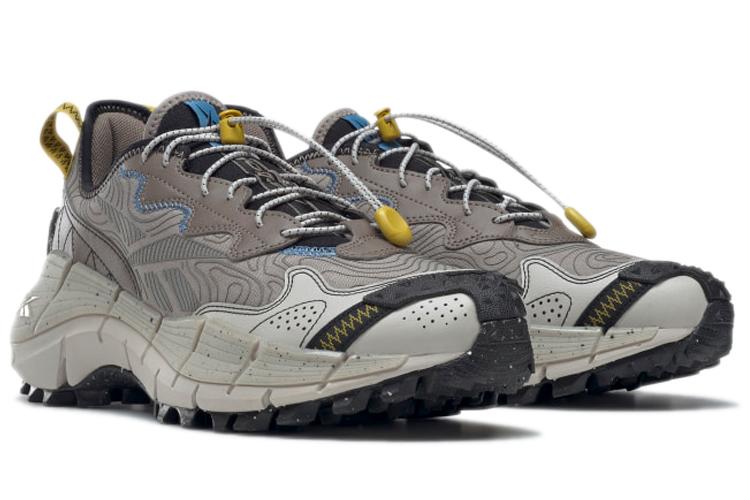 Спортивные ботинки женские Reebok Zig Kinetica II Edge серые, 42.5 EU