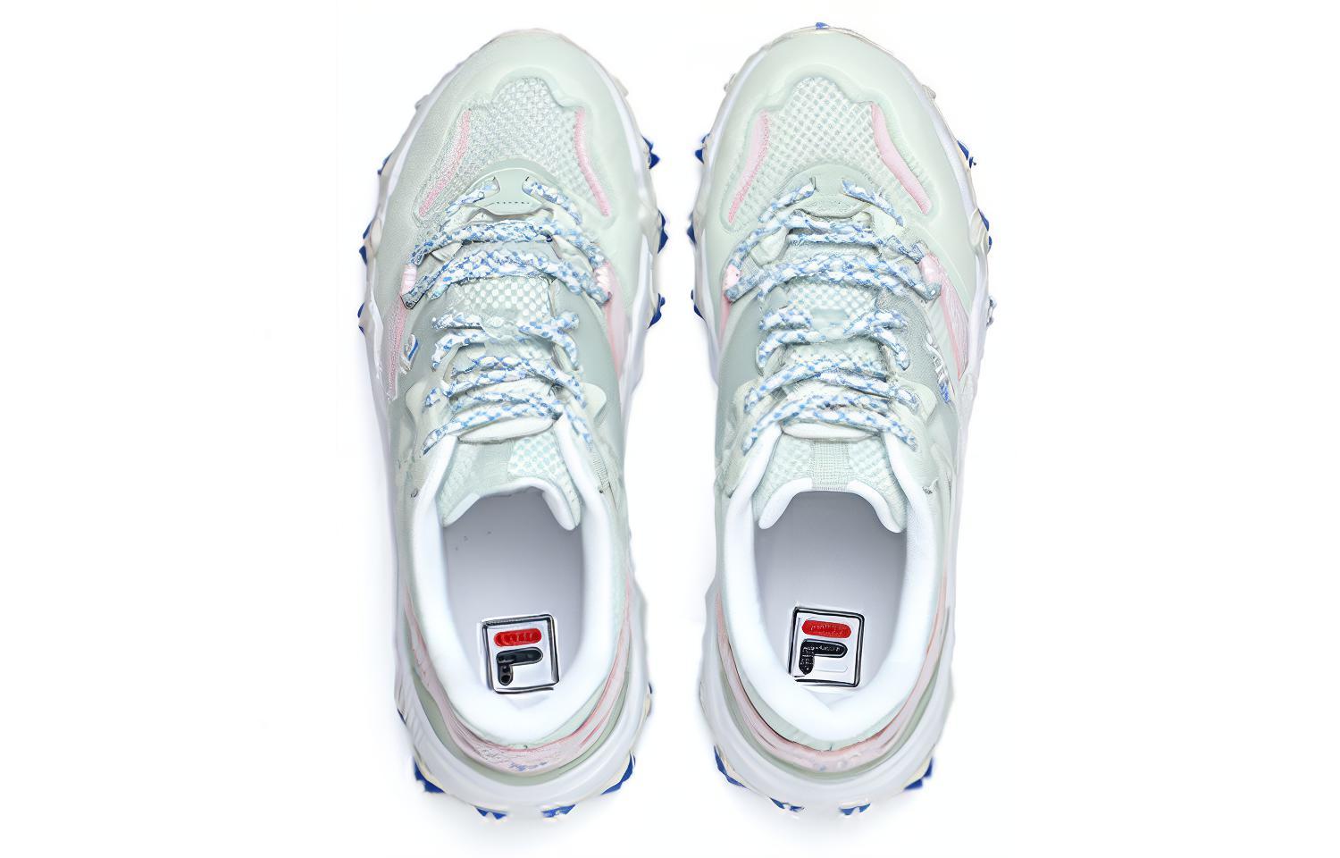 Кроссовки женские FILA Fellow 2 Euro Comic 2 зелено-серые, 37.5 EU