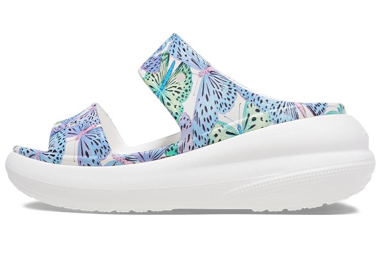 Сандалии женские Crocs Crush Butterfly, blue-white, 39-40 EU