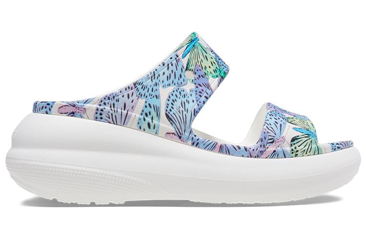 Сандалии женские Crocs Crush Butterfly, blue-white, 39-40 EU