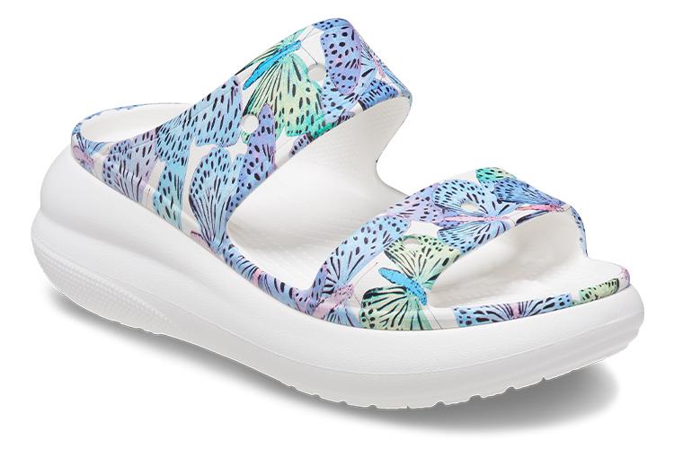 Сандалии женские Crocs Crush Butterfly, blue-white, 39-40 EU