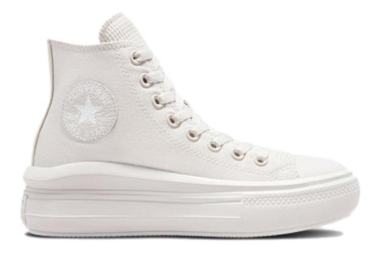 Кеды унисекс Converse Chuck Taylor All Star Move Platform белые, 37 EU