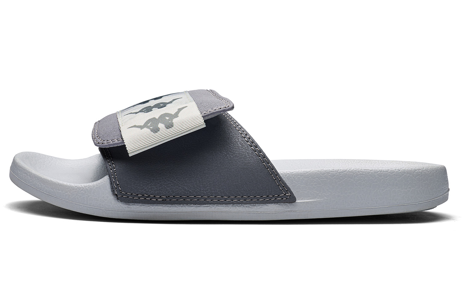 Шлепанцы унисекс Kappa K0DX5LT10-1108, серые, 35 EU