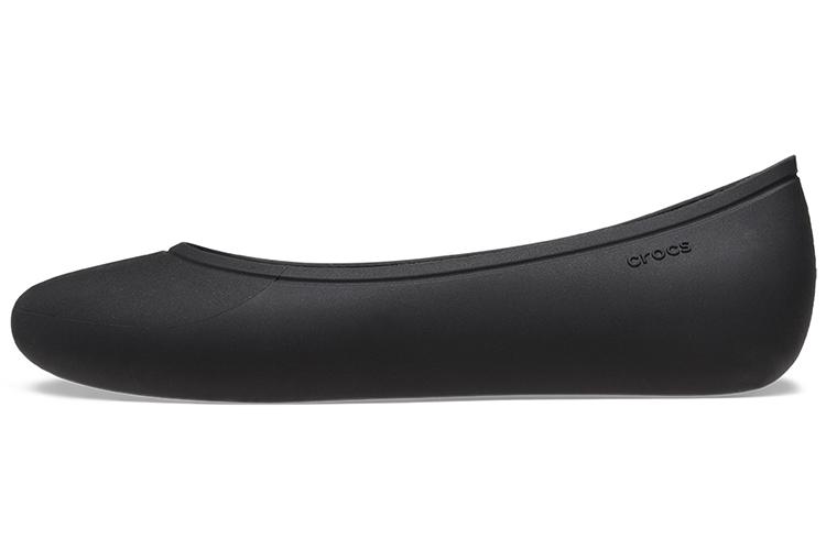 Балетки женские Crocs Brooklyn Flats черные, 38-39 EU