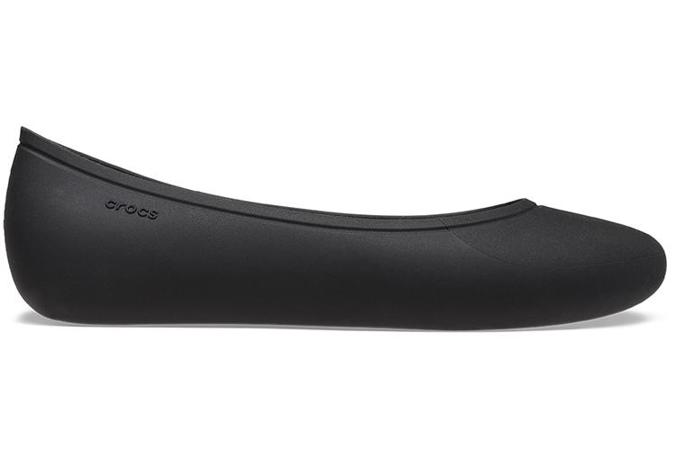 Балетки женские Crocs Brooklyn Flats черные, 38-39 EU