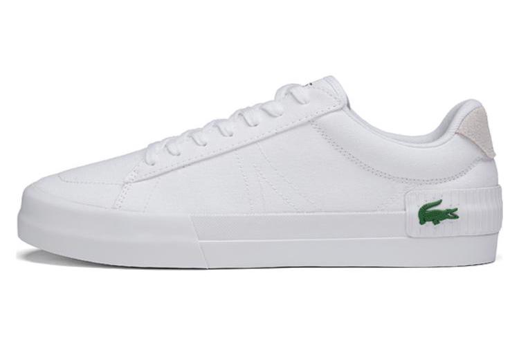 Кроссовки мужские LACOSTE 45CMA0048-21G белые, 41 EU