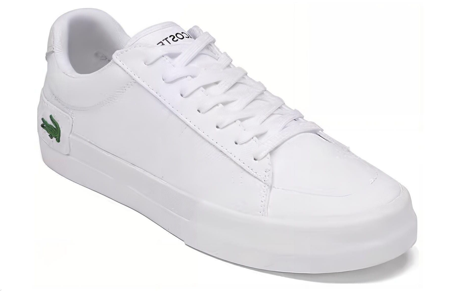Кроссовки мужские LACOSTE 45CMA0048-21G белые, 41 EU