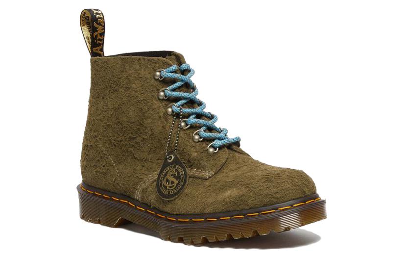 Ботинки унисекс Dr.Martens 30946352 зелёные, 36 EU