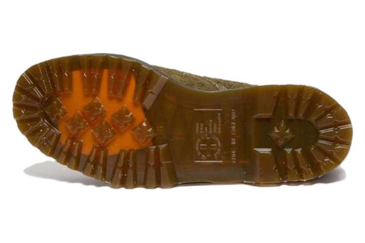 Ботинки унисекс Dr.Martens 30946352 зелёные, 36 EU