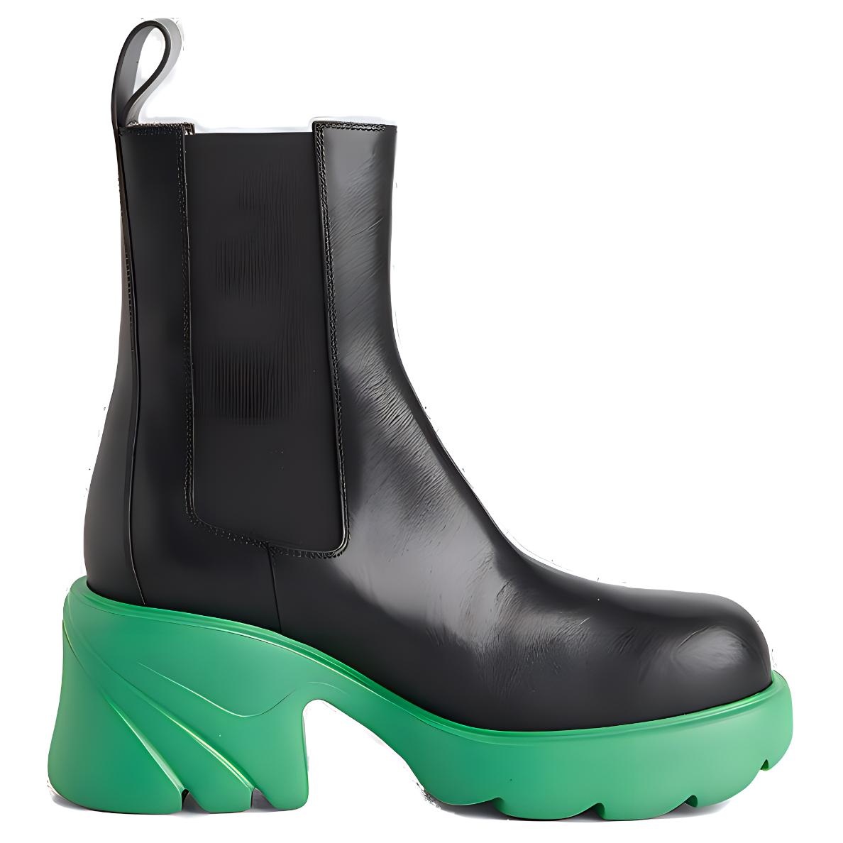 Ботильоны женские Bottega Veneta Flash черные, 35 EU