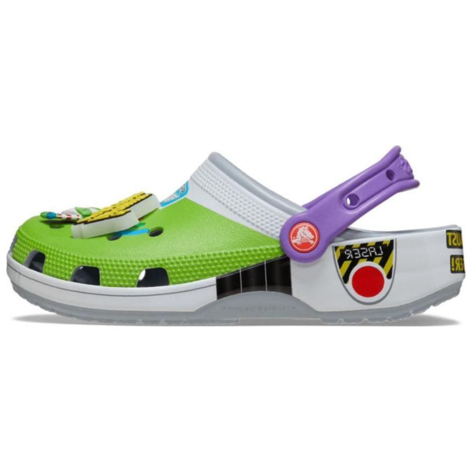 Шлепанцы унисекс Crocs Buzz Lightyear серые