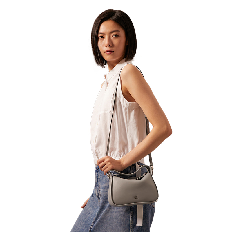 Сумка женская CALVIN KLEIN DH3714-CI1 серого цвета