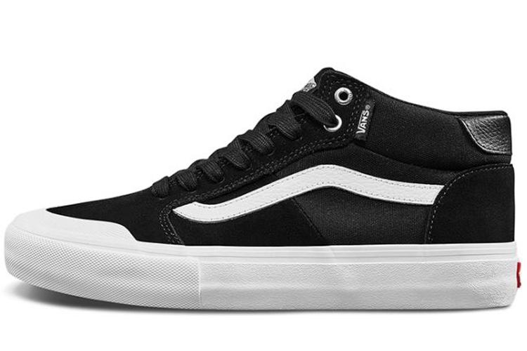 Кроссовки унисекс Vans Style 112 Mid Pro черные, 37 EU