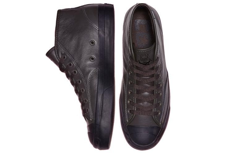 Кроссовки унисекс Converse Jack Purcell Pro Mid коричневые-черные, 36 EU