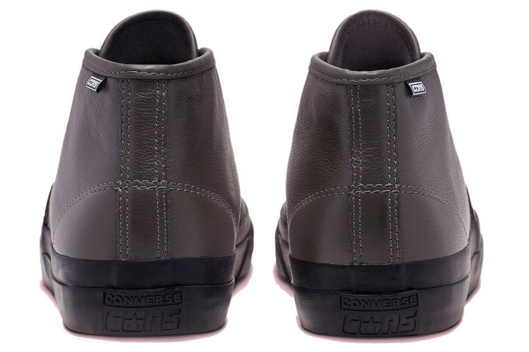 Кроссовки унисекс Converse Jack Purcell Pro Mid коричневые-черные, 36 EU