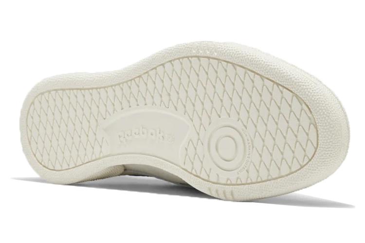 Кроссовки унисекс Reebok Club C Revenge Premium белые, зеленые, 43 EU