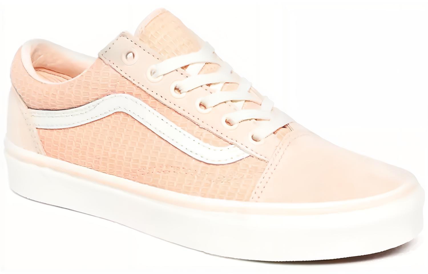 Кеды женские Vans Multi Woven Old Skool светло-розовые, 41 EU