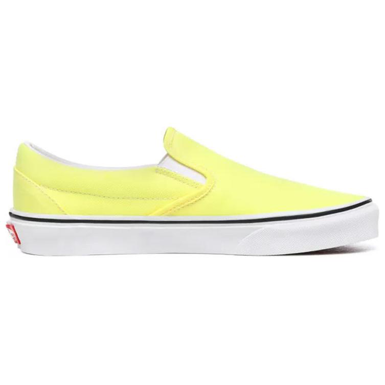 Слипоны унисекс Vans Neon Classic Slip On лимонные, 36.5 EU