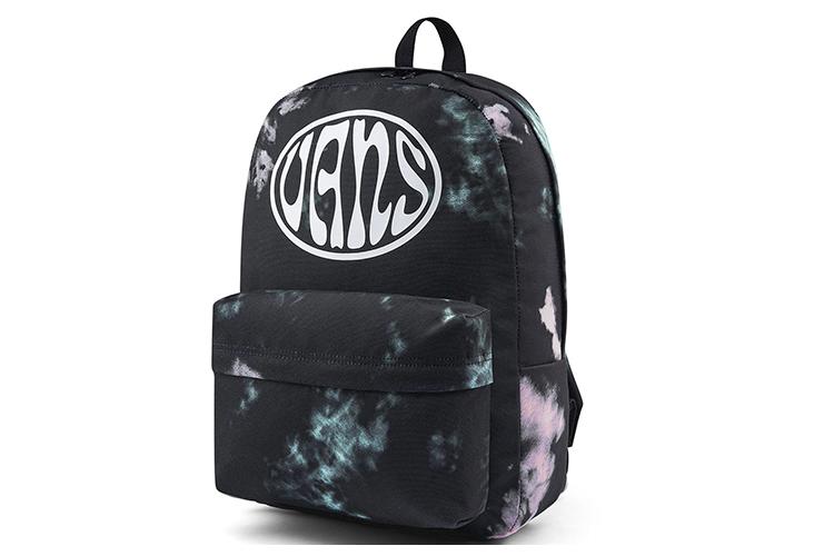 Рюкзак женский Vans VN0A3I6RBZX черный тай-дай