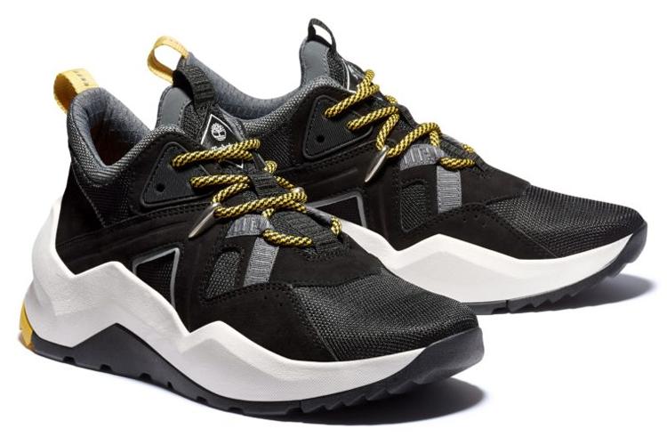 Кроссовки женские Timberland Madbury Mixed Media черные, белые, желтые, 37 EU