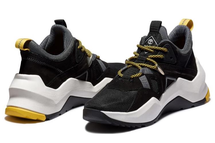 Кроссовки женские Timberland Madbury Mixed Media черные, белые, желтые, 37 EU