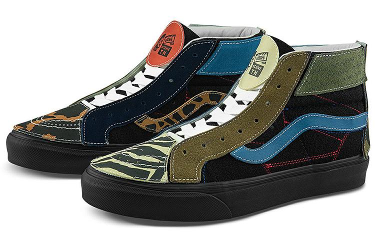 Кеды унисекс Vans Hi Taka Hayashi Diy черные, 41 EU