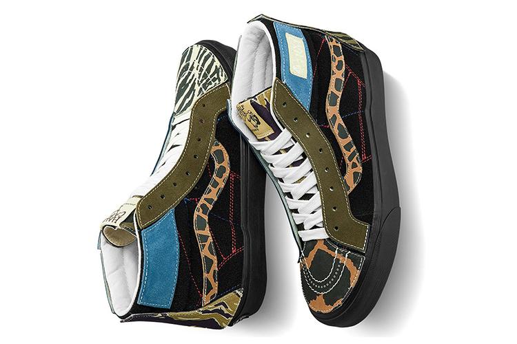 Кеды унисекс Vans Hi Taka Hayashi Diy черные, 41 EU