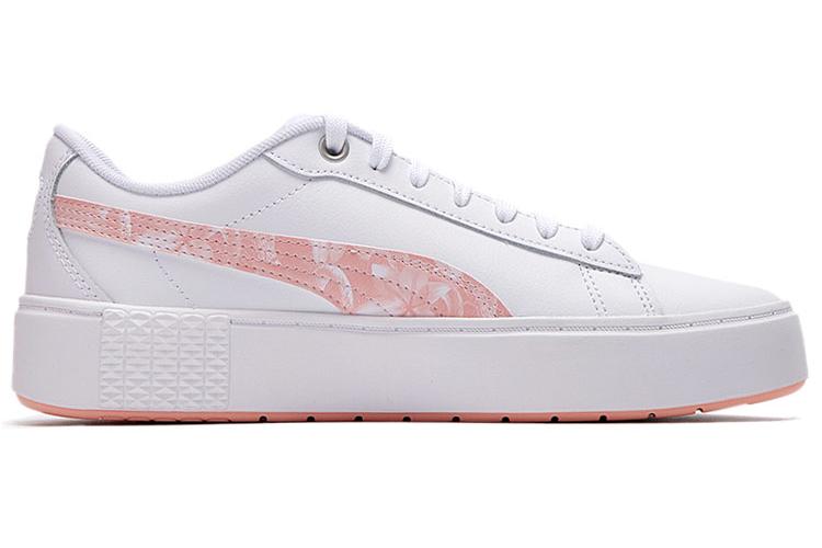 Кеды женские PUMA Smash Platform V2 Untamed Su белые, 36 EU