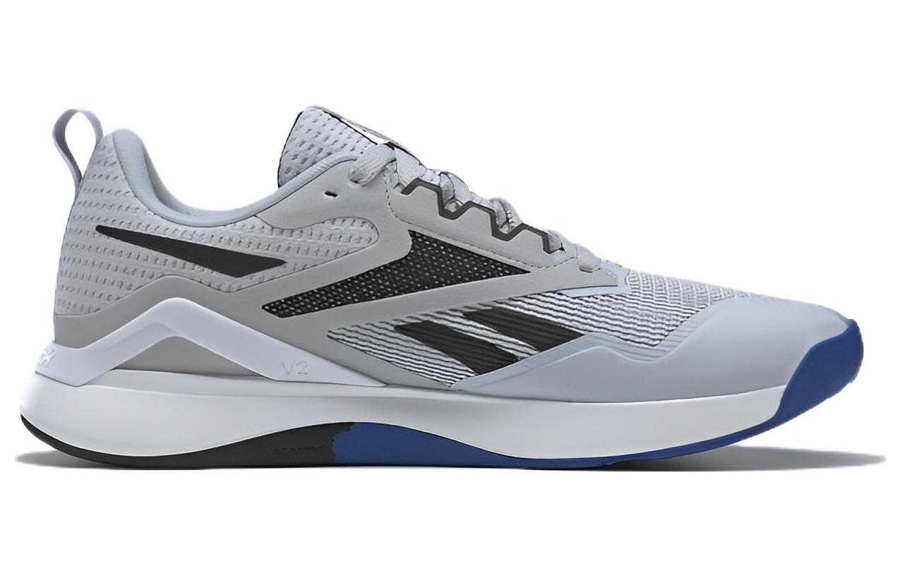 Кроссовки мужские Reebok Nanoflex Tr 2.0 холодный серый черный, 40.5 EU