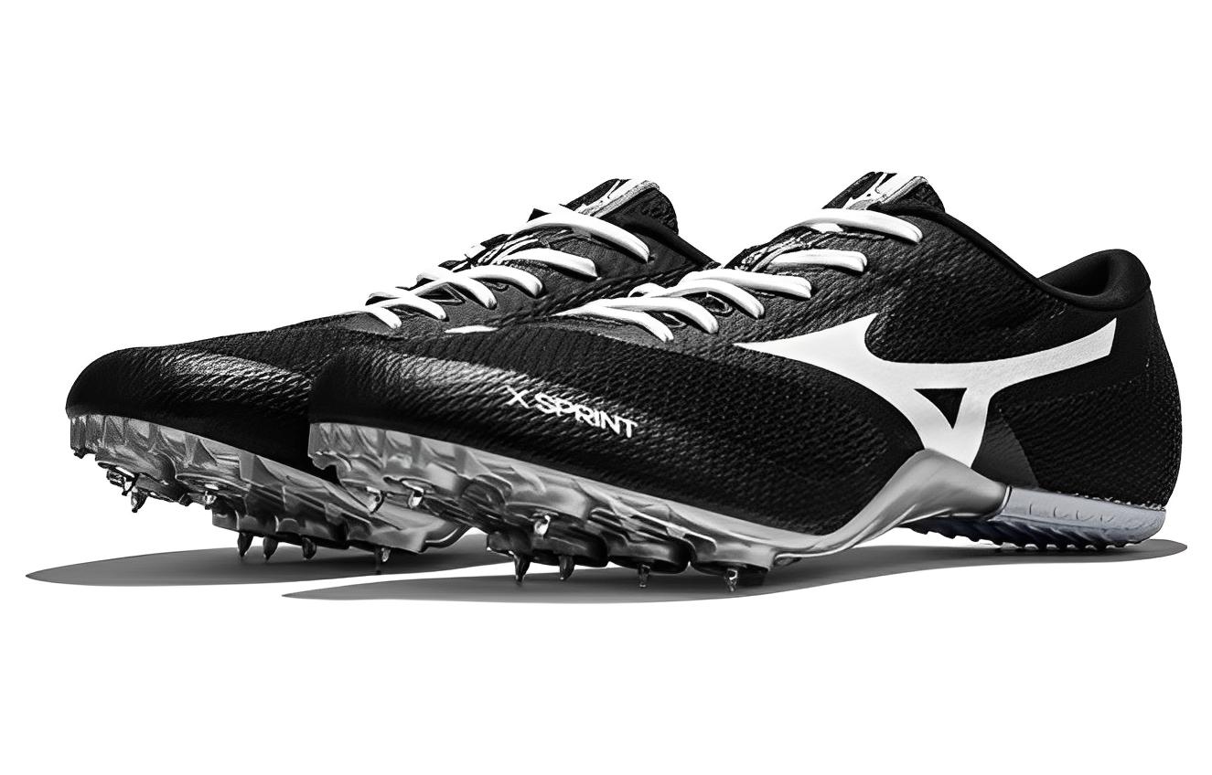 Велотуфли Mizuno X Sprint черные металлик, 38.5 EU