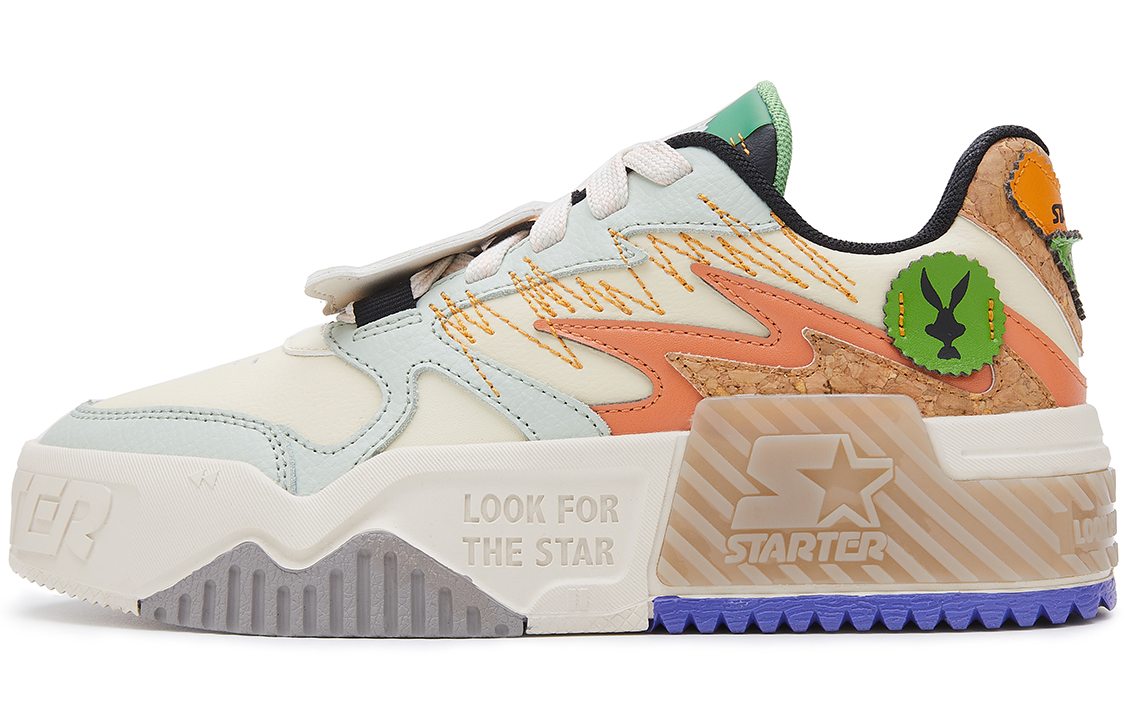 Кеды женские Looney Tunes x STARTER Sound Wave VOL многоцветные