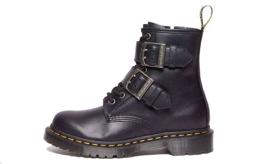 Ботинки женские Dr.Martens 1460 Buckle черные, 37 EU