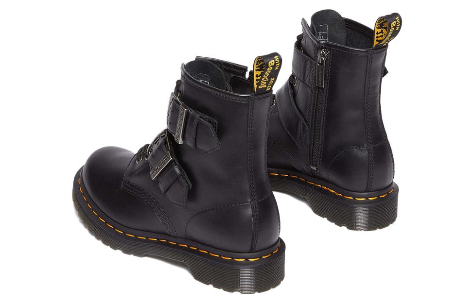 Ботинки женские Dr.Martens 1460 Buckle черные, 37 EU