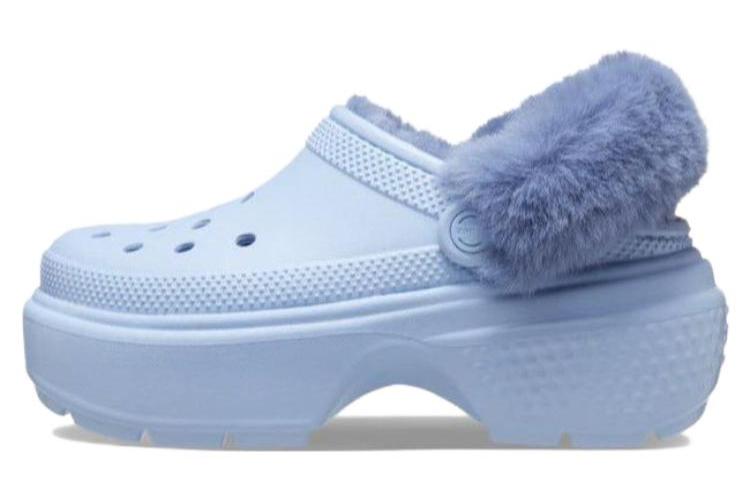 Шлепанцы унисекс Crocs Stomp Lined Clog Calcite Blue