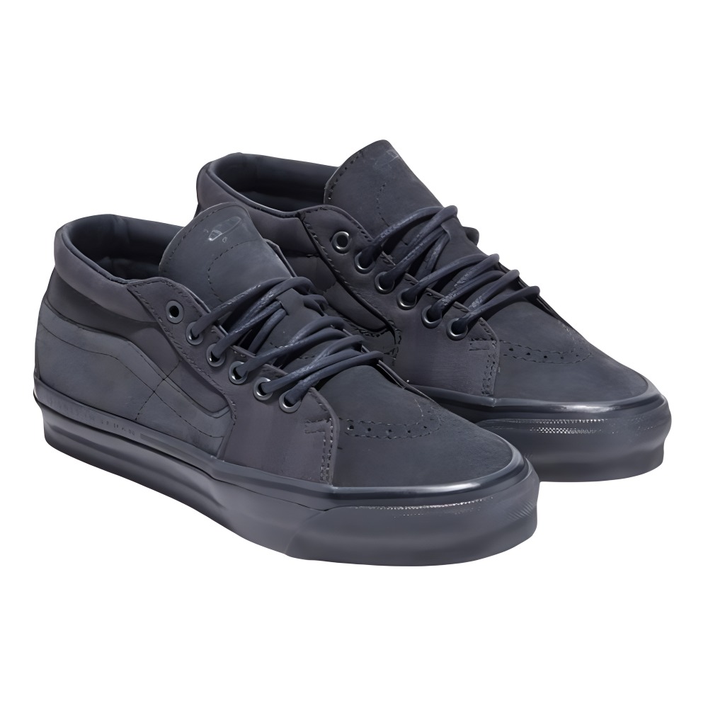 Кеды унисекс Vans Sk8 Mid Reissue 83 Mg TDC черные, 35 EU