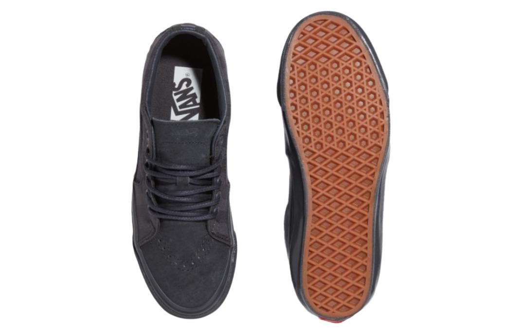 Кеды унисекс Vans Sk8 Mid Reissue 83 Mg TDC черные, 35 EU