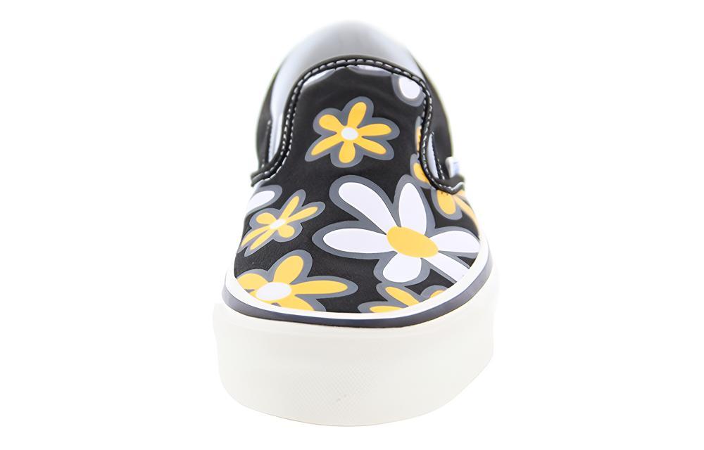 Слипоны унисекс Vans Slip-On 98 Dx Floral черные-белые, 43 EU