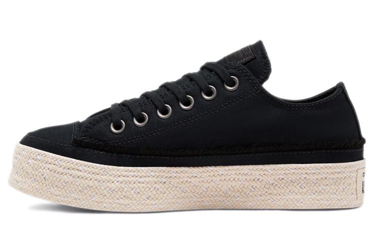 Кеды женские Converse Chuck Taylor All Star Espadrille Low Trail To Cove черные