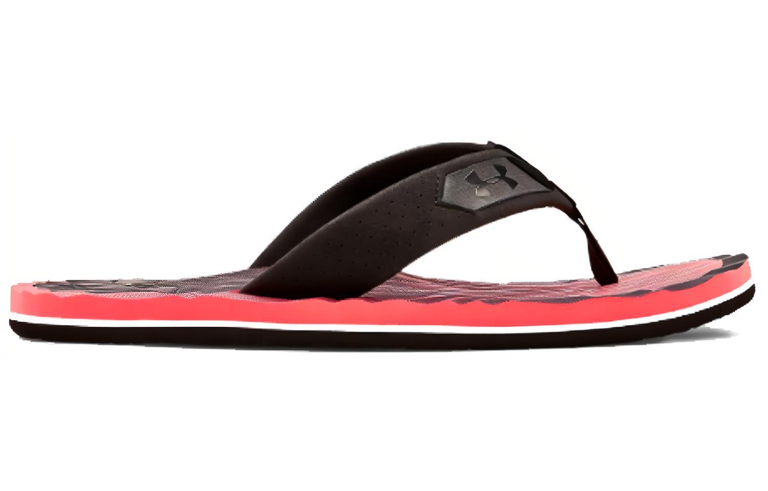 Шлепанцы унисекс Under Armour Marathon Key 4 Sandal черные, 41 EU