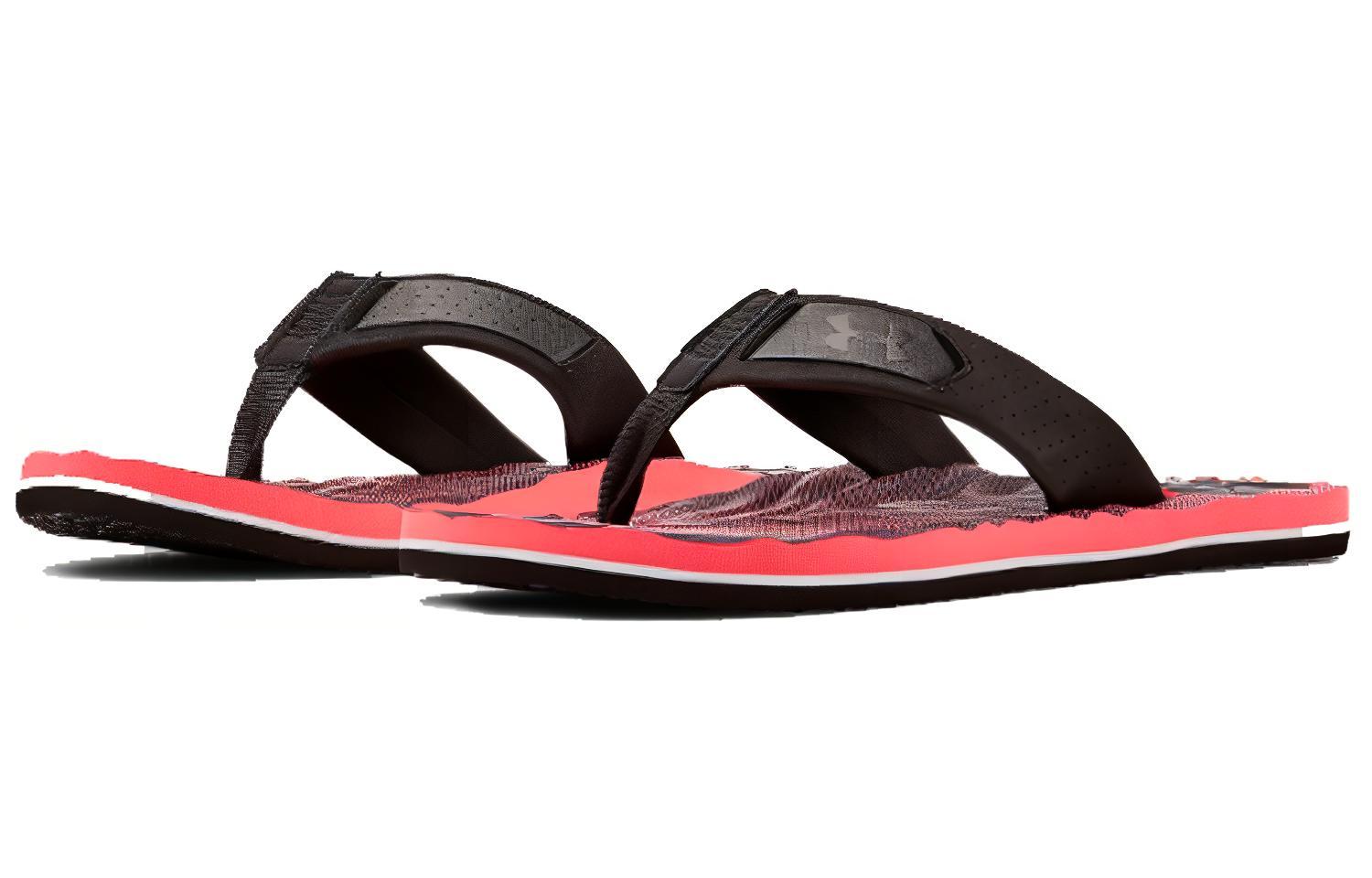 Шлепанцы унисекс Under Armour Marathon Key 4 Sandal черные, 41 EU