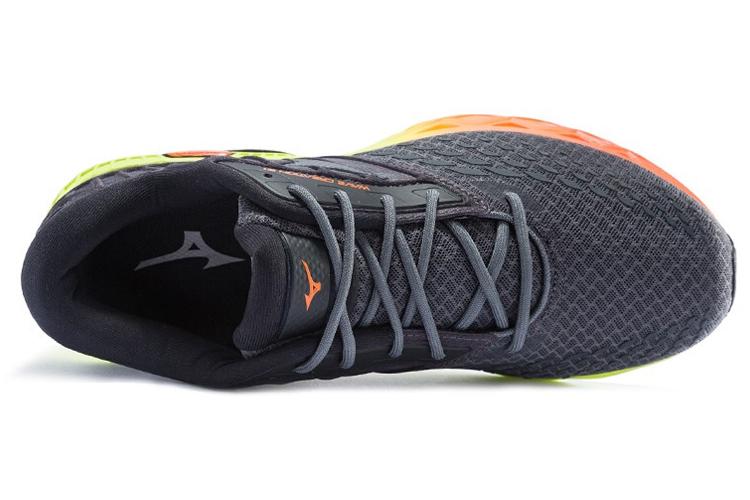 Кроссовки унисекс Mizuno Creation 21 черно-оранжевые, 44 EU