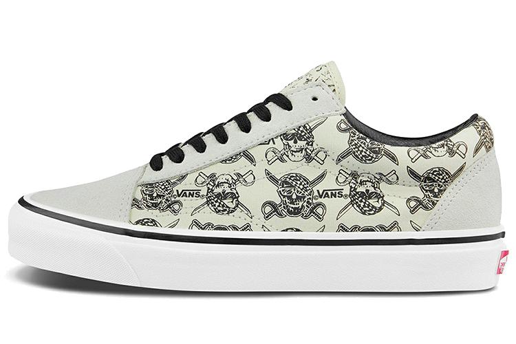 Кроссовки унисекс Vans Style 36 бежевые/белые, 39 EU