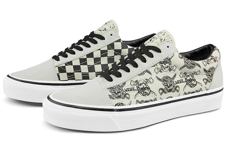 Кроссовки унисекс Vans Style 36 бежевые/белые, 39 EU