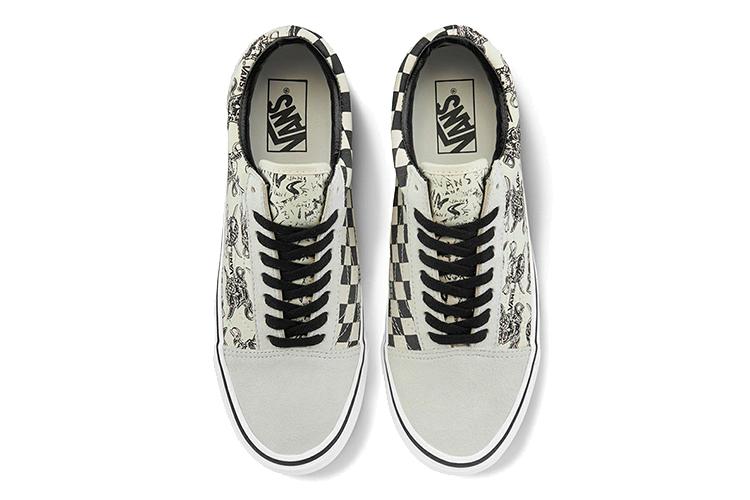 Кроссовки унисекс Vans Style 36 бежевые/белые, 39 EU