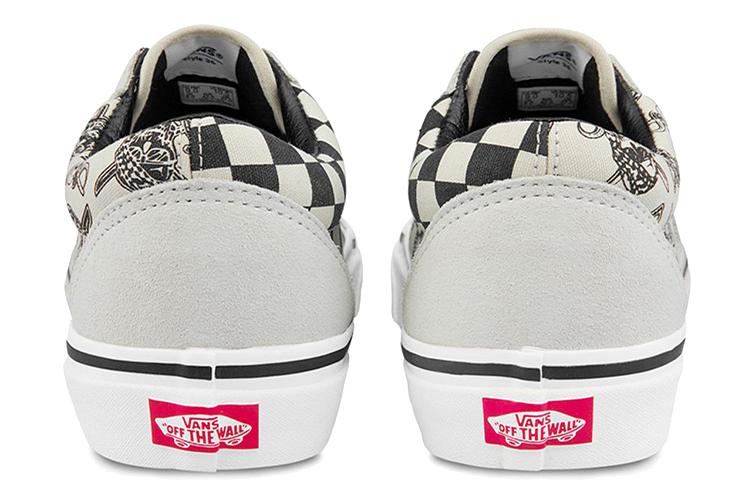 Кроссовки унисекс Vans Style 36 бежевые/белые, 39 EU