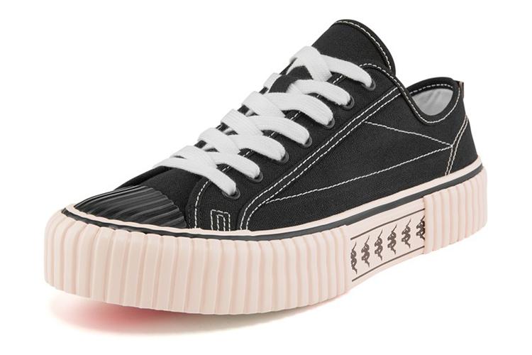 Кроссовки унисекс Kappa K0BX5VS08D-990 черные, 35 EU