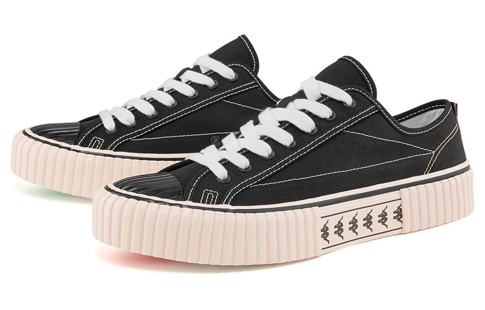 Кроссовки унисекс Kappa K0BX5VS08D-990 черные, 35 EU