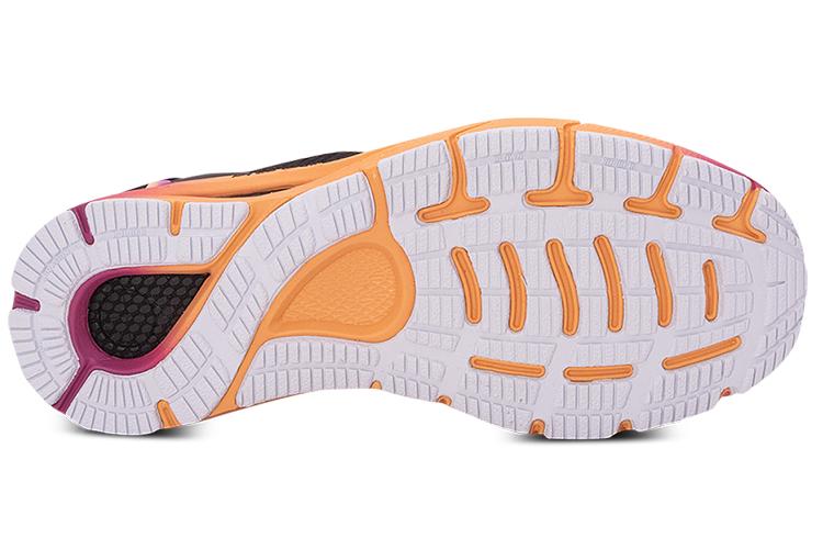 Кроссовки женские Under Armour Hovr Sonic 4 черные, фиолетовые, оранжевые, 38 EU
