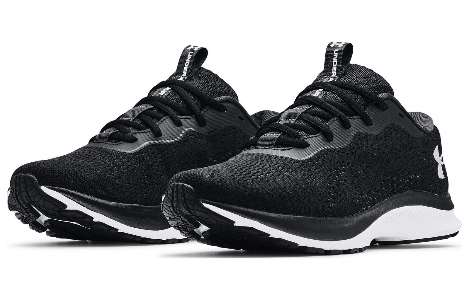 Кроссовки женские Under Armour Charged Bandit 7 черные, белые, 36.5 EU