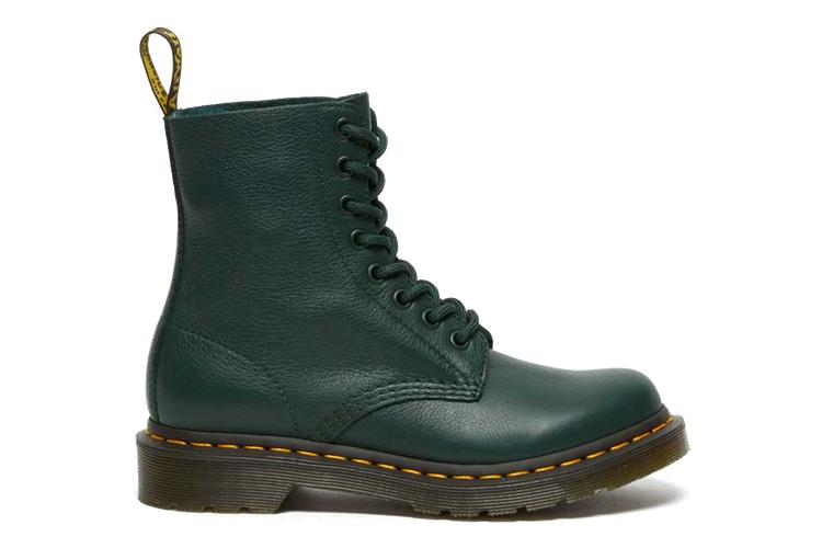 Ботинки женские Dr. Martens 1460 Pascal Virginia водонепроницаемые, зеленые, 36 EU